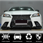 Lexus GS 2011–2020 Frontbumper-læber (til F-Sport 2011-2015, carbon) foto 3