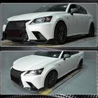 Lexus GS 2011–2020 Frontbumper-læber (til F-Sport 2011-2015, carbon) foto 5