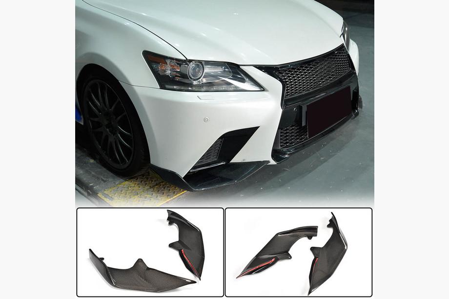 Lexus GS 2011–2020 Frontbumper-læber (til F-Sport 2011-2015, carbon) Image
