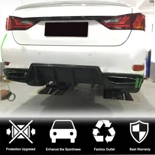 Bagkofanger-diffuser (til F-Sport 2011-2015, kulfiber) foto 3