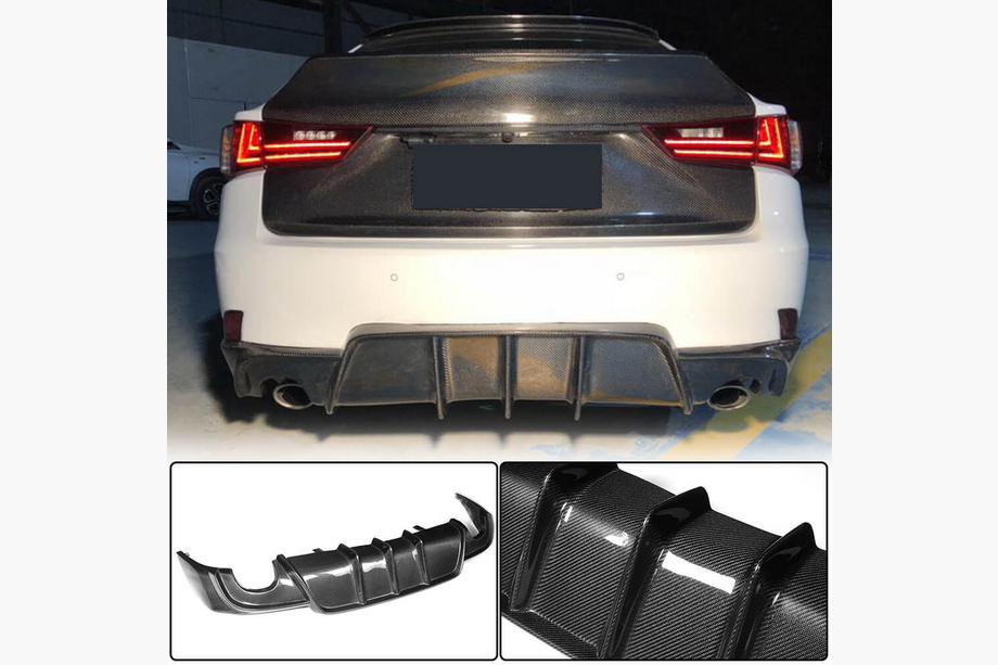 Lexus IS 2013– Bagkofangerdiffuser V1 (til Base/F-Sport 2013-2016, carbon) Image