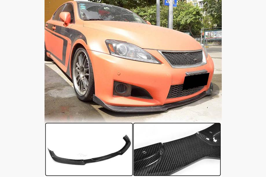 Lexus IS 2005–2013 Frontspoiler-læbe til forreste kofanger (til F 2011-2013, carbon) Image