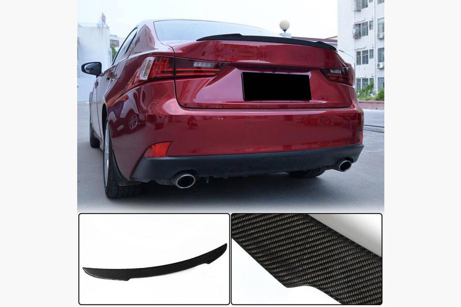 Lexus IS 2013– Spoiler V1 (til 2013-2020, carbon) Foto 1
