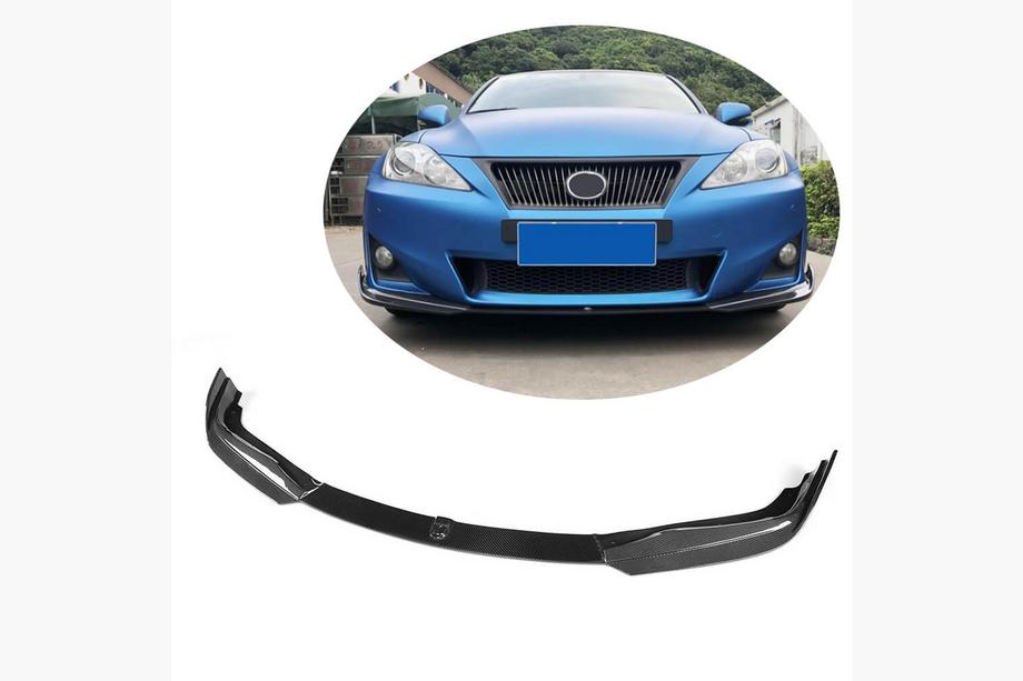 Lexus IS 2005–2013 Front kofangerlæbe Lip (til Base 2011-2013, carbon) Image