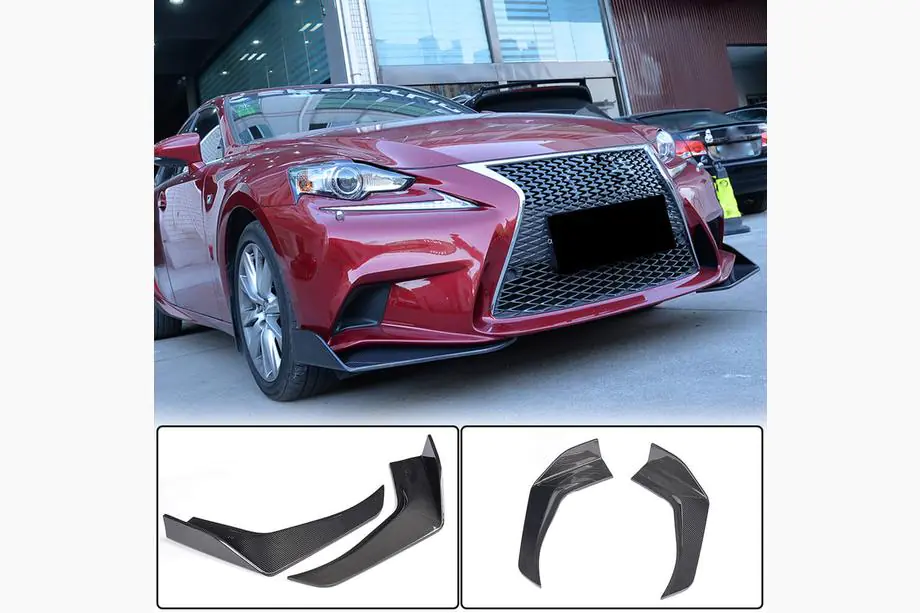Lexus IS 2013– Frontspoiler-læber (til F-Sport 2013-2016, kulfiber) Image