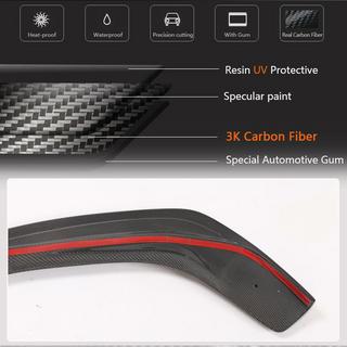 Kulfiber frontlæbe til forreste kofanger Lip (til F-Sport 2013-2016, Carbon) foto 4