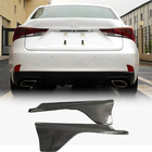 Lexus IS 2013– Bagkofanger-tilføjelser Flap (til F-Sport Base 2016-2020, carbon) foto 1