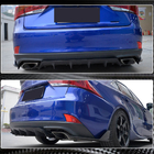 Lexus IS 2013– Bagerste kofangerdiffuser (til Base/F-Sport 2016-2020, carbon) foto 2
