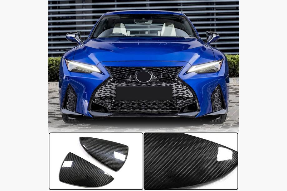 Lexus IS 2013– Spejlkåber (til 2020+, tør carbon) Image