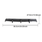 Lexus RC 200t 2014– Bagkofanger-diffuser (til RC F 2014-2018, kulfiber) foto 8