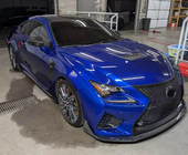 Lexus RC 200t 2014– Sideskørter (til RC F 2014-2018, kulfiber) foto 3