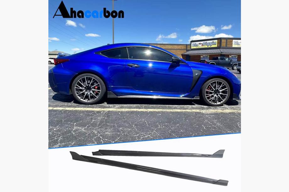Lexus RC 200t 2014– Sideskørter (til RC F 2014-2018, kulfiber) Image