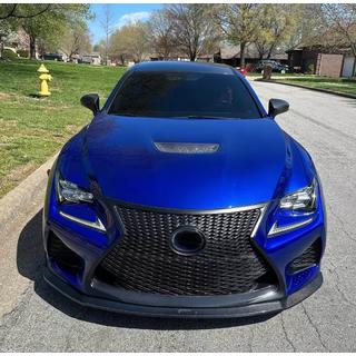 Frontlip-tilsats (til RC F 2014-2018, carbon) Lexus RC 200t 2014– foto 2