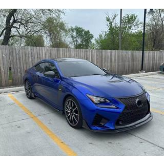 Frontlip-tilsats (til RC F 2014-2018, carbon) Lexus RC 200t 2014– foto 3