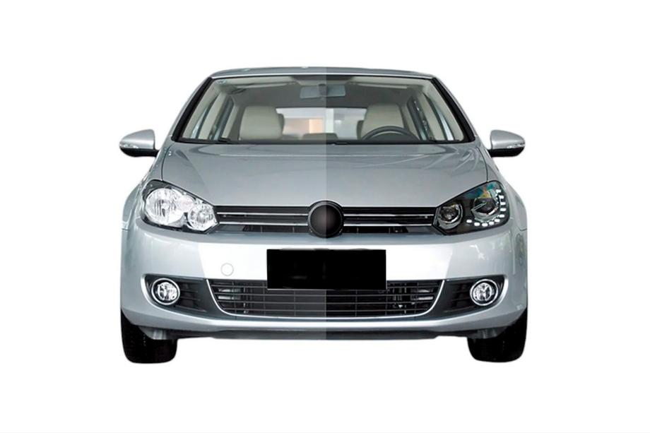 Volkswagen Golf 6 2008–2014 LED forlygter med DRL (2 stk) Image
