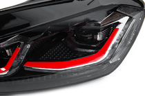 Volkswagen Golf 7/E-Golf 2012–2020 Forlygter Red (2012-2017, 2 stk) foto 5
