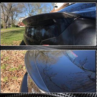 SD V1 spoiler (til G37 2009-2013, G25 2011-2012, carbon) foto 4