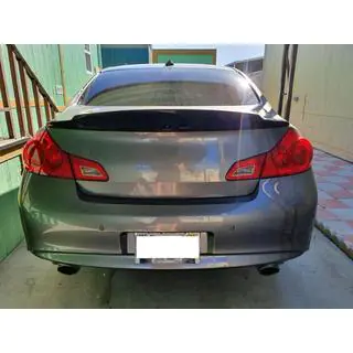 SD V2 spoiler (til G37 2009-2013, G25 2011-2012, carbon) foto 2