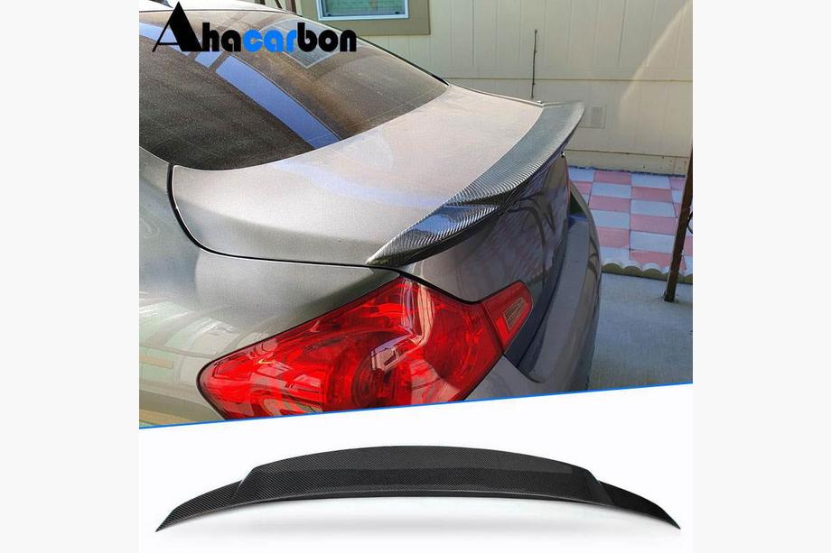 Infiniti G25/G35/37 (V36/CV36) 2006–2015 SD V2 spoiler (til G37 2009-2013, G25 2011-2012, carbon) Image