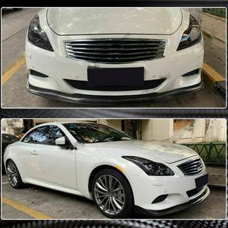 Frontsplitter til forreste kofanger (til G37 Coupe 2009-2013, carbon) Infiniti G25/G35/37 (V36/CV36) 2006–2015 foto 4