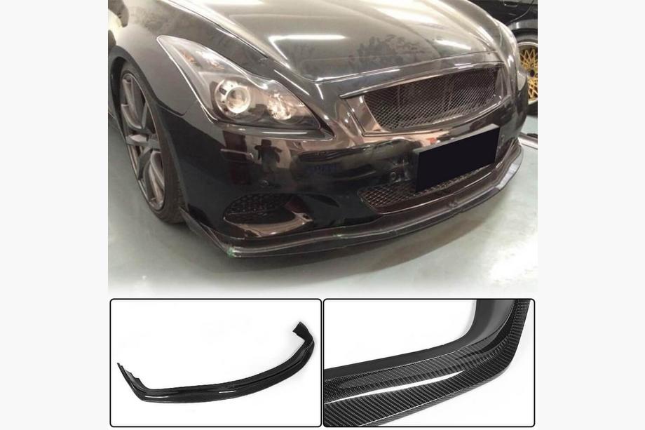 Infiniti G25/G35/37 (V36/CV36) 2006–2015 Frontsplitter til forreste kofanger (til G37 Coupe 2009-2013, carbon) Image