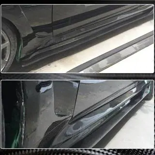 Sideskørter (til G37 Coupe 2009-2013, carbon) foto 2