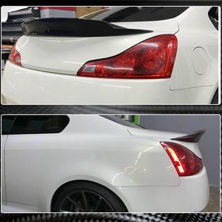 Spoiler til G37 Coupe i kulfiber foto 4
