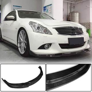 Frontlæbe til forkofanger Lip (til G37 SD 2009-2013, kulfiber) Infiniti G25/G35/37 (V36/CV36) 2006–2015 foto 1