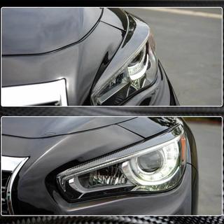 Forlygtevipper (til Q50 2014-2017, kulfiber) Infiniti Q50/Q60 2013–2024 foto 4