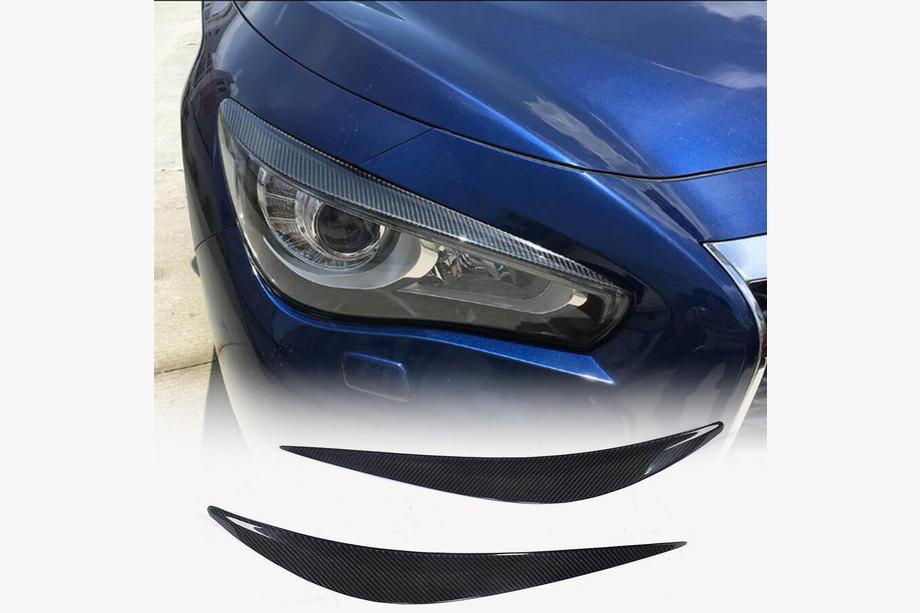 Infiniti Q50/Q60 2013–2024 Forlygtevipper (til Q50 2014-2017, kulfiber) Image