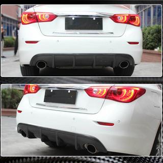 Bagkofangerdiffuser V1 (til Q50 Base/Sport 2014-2017, carbon) Infiniti Q50/Q60 2013–2024 foto 3