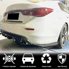 Infiniti Q50/Q60 2013–2024 Kulfiber bagkofangerliste (til Q50 Base/Sport 2014-2017) foto 2