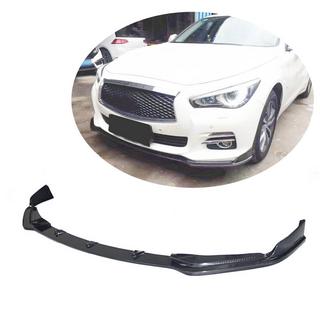 Frontspoilerlæbe Lip V1 (til Q50 Base 2014-2017, kulfiber) Infiniti Q50/Q60 2013–2024 foto 1