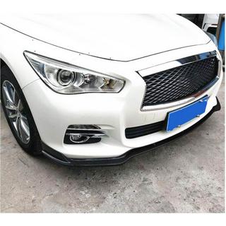 Frontspoilerlæbe Lip V1 (til Q50 Base 2014-2017, kulfiber) Infiniti Q50/Q60 2013–2024 foto 3
