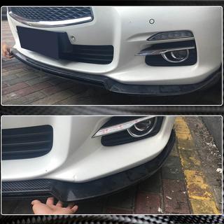 Frontlæbe til forreste kofanger Lip V2 (til Q50 Base 2014-2017, kulfiber) Infiniti Q50/Q60 2013–2024 foto 2