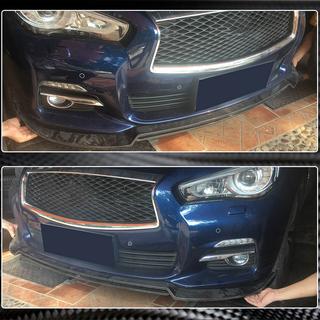 Frontlæbe til forreste kofanger Lip V2 (til Q50 Base 2014-2017, kulfiber) Infiniti Q50/Q60 2013–2024 foto 3