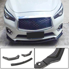 Infiniti Q50/Q60 2013–2024 Frontspoilerlæbe til forreste kofanger Lip V2 (til Q50 Base 2018-2023, carbon) foto 1
