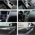 Infiniti Q50/Q60 2013–2024 Carbon indlæg til kabinen (til Q50) foto 2