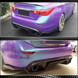 Bagkofangerdiffuser V3 (til Q50 Base/Sport 2014-2017, carbon) Infiniti Q50/Q60 2013–2024 foto 4