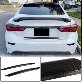 Kulfiber bagklapslister (til Q50 Base/Sport 2014-2017, Carbon) Infiniti Q50/Q60 2013–2024 foto 1