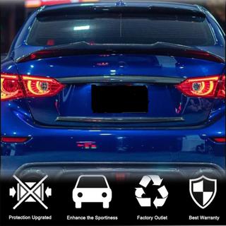 Kulfiber bagklapslister (til Q50 Base/Sport 2014-2017, Carbon) Infiniti Q50/Q60 2013–2024 foto 2