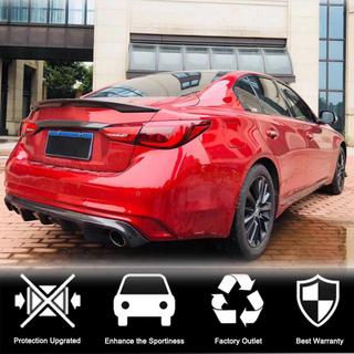 Bagkofanger-diffuser V2 (til Q50 Base/Sport 2018-2023, carbon) Infiniti Q50/Q60 2013–2024 foto 2