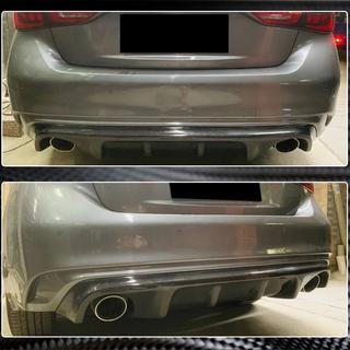 Bagkofanger-diffuser V2 (til Q50 Base/Sport 2018-2023, carbon) Infiniti Q50/Q60 2013–2024 foto 4