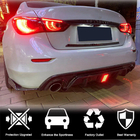Infiniti Q50/Q60 2013–2024 Bagkofangerdiffuser V3 (til Q50 Base/Sport 2018-2023, carbon) foto 3