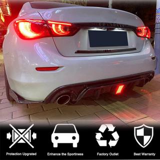 Bagkofangerdiffuser V3 (til Q50 Base/Sport 2018-2023, carbon) Infiniti Q50/Q60 2013–2024 foto 3