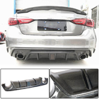 Infiniti Q50/Q60 2013–2024 V4 diffuser til bagkofanger (til Q50 Base/Sport 2018-2023, carbon) foto 8