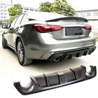 Infiniti Q50/Q60 2013–2024 V4 diffuser til bagkofanger (til Q50 Base/Sport 2018-2023, carbon) foto 13
