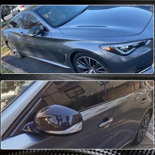 Spejlkåber V1 (Carbon) Infiniti Q50/Q60 2013–2024 foto 4