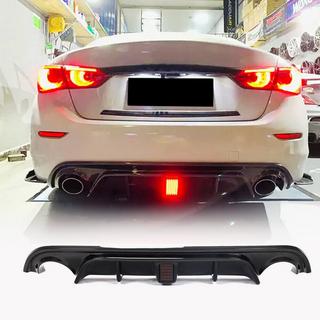 V4 bagkofanger-diffuser (til Q50 Base/Sport 2014-2017, carbon) Infiniti Q50/Q60 2013–2024 foto 1