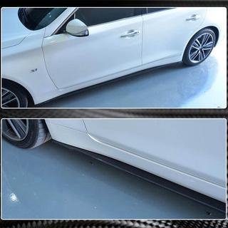 Sideskørter V2 (til Q50, carbon) Infiniti Q50/Q60 2013–2024 foto 4